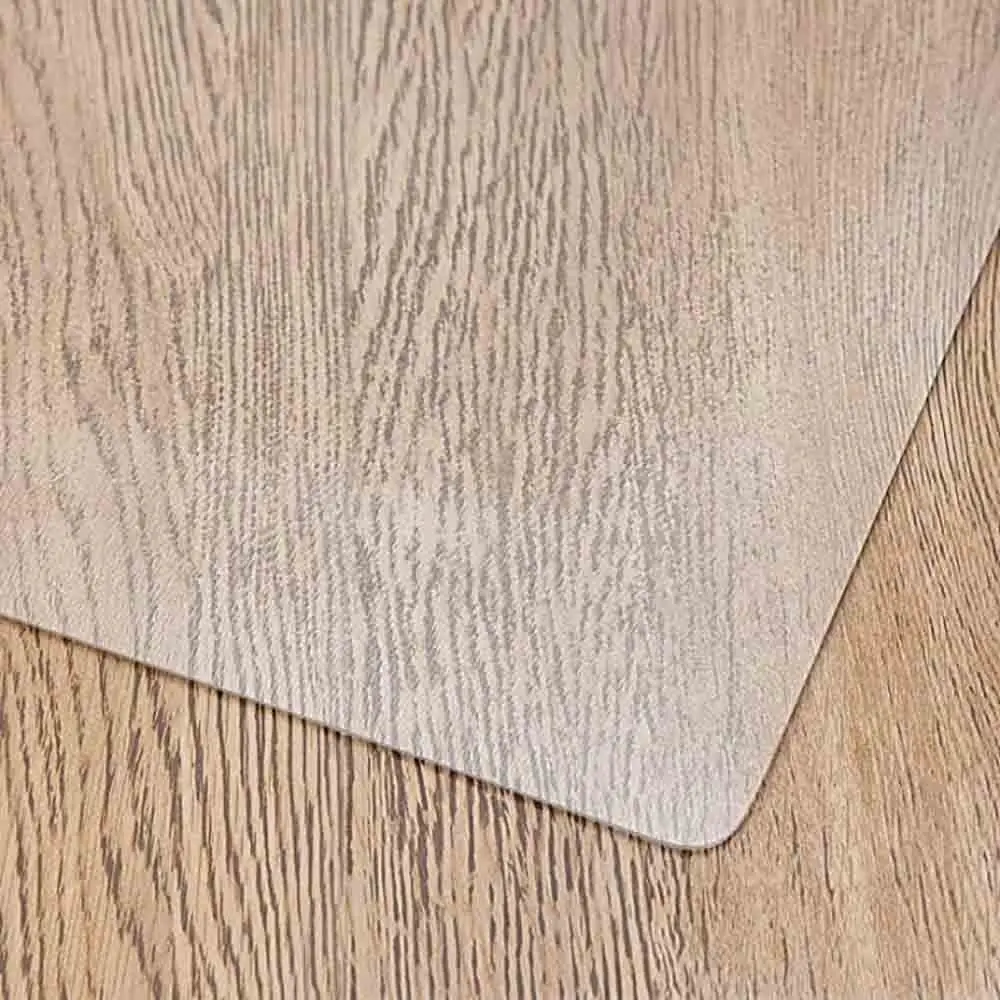 Пользовательский толщиной 1 мм матовый прямоугольный прозрачный ПВХ чехол для