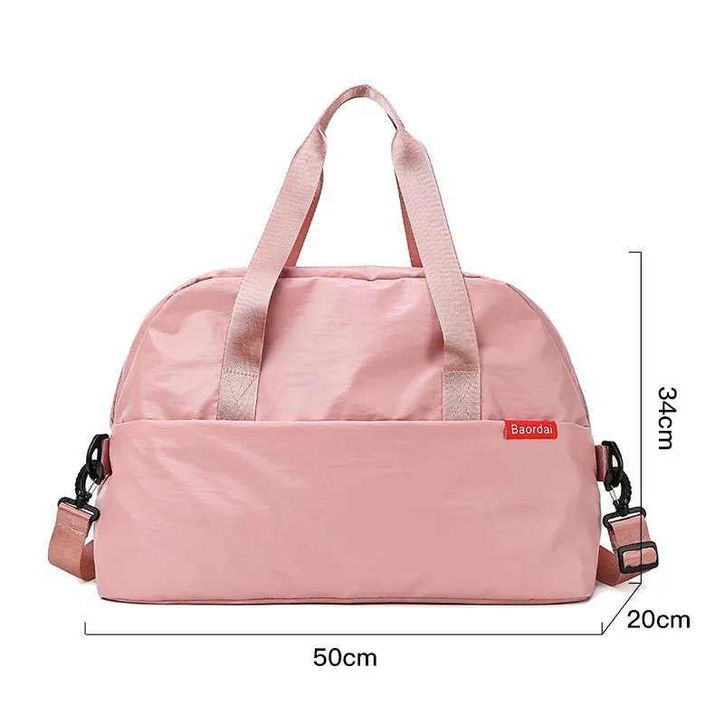 

Waterproof Gym Bag Women Fitness Yoga Mat Men Training Hand Bag Swimming Crossbody Travel Bags Large Luggage Handbags XA834WB