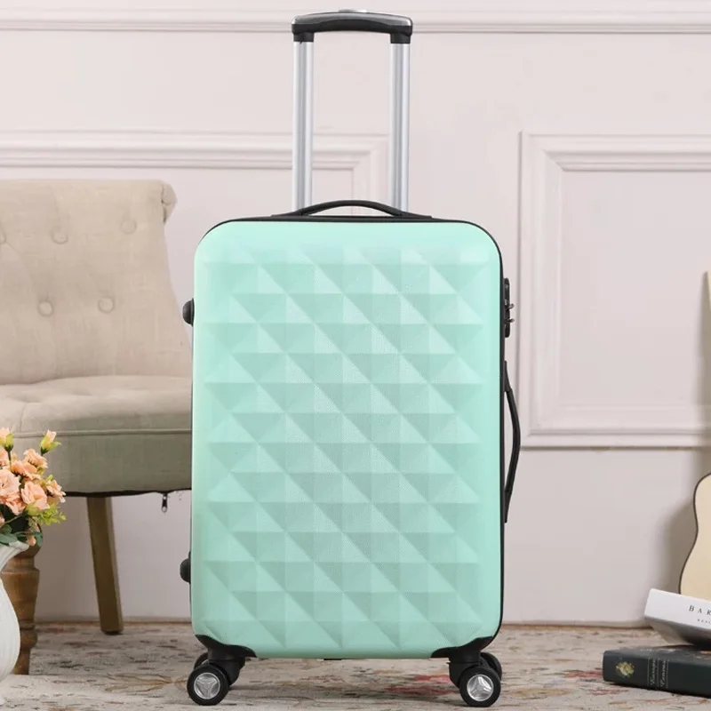 Чемодан на колесиках для женщин Спиннер со стразами школьная сумка студентов