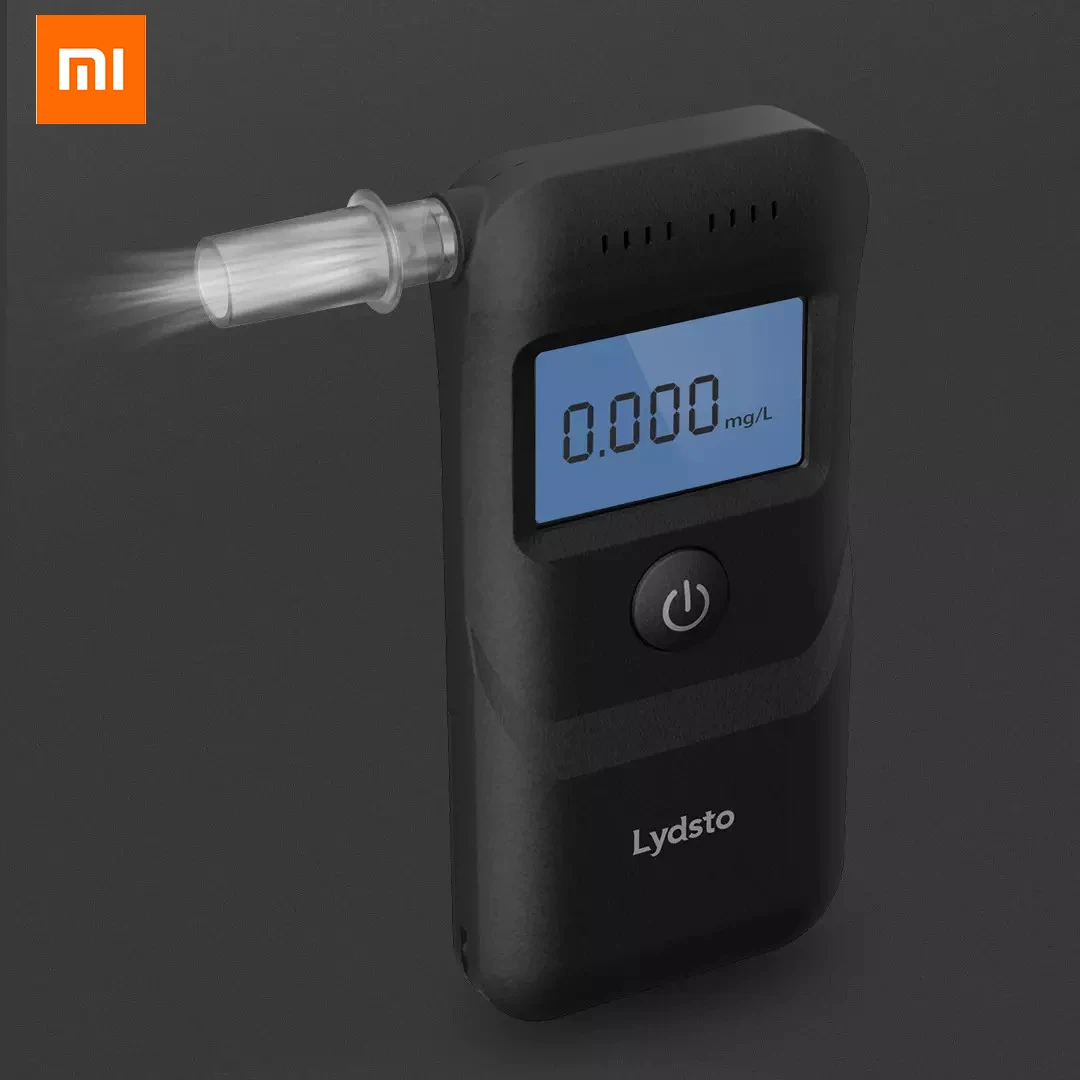 

New Xiaomi Mijia Lydsto Digital Alcohol Tester Professional Alcohol Detector Breathalyzer Police Alcotester LCD Display Dropship