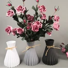 Имитация ротанга креативная простота вазы декоративные для дома антикерамические вазы европейские свадебные современные украшения для комнаты