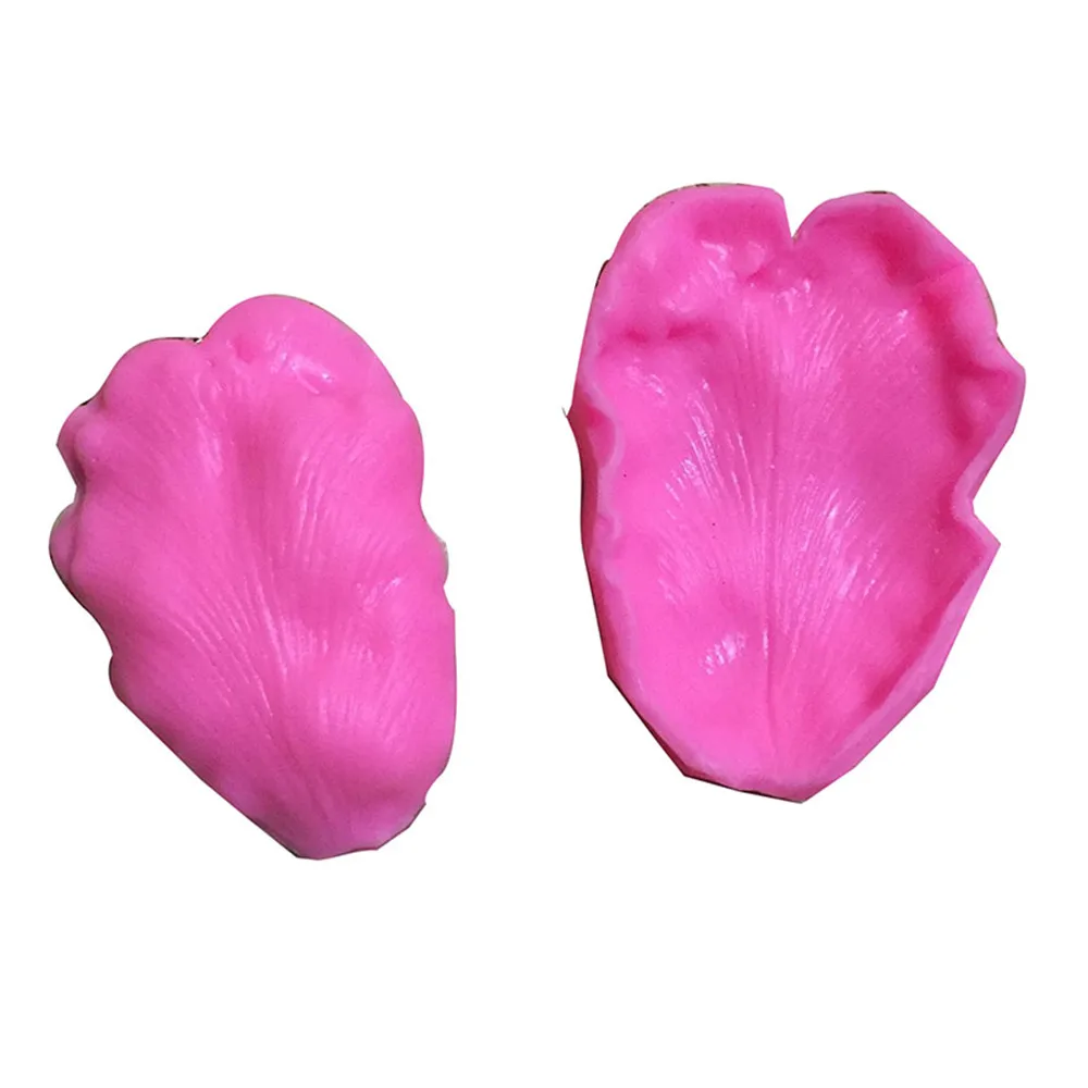 Глиняные формы 3D лепесток лилии жидкий силикон дизайнерская бумага для цветов из