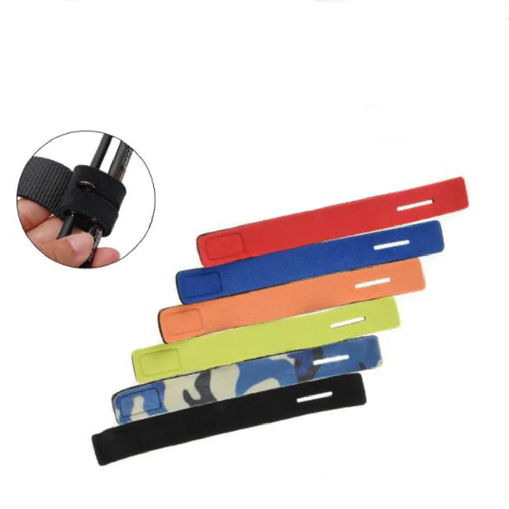 1 шт. рыболовные инструменты удочка ремень для галстука ремешок удочки держатель