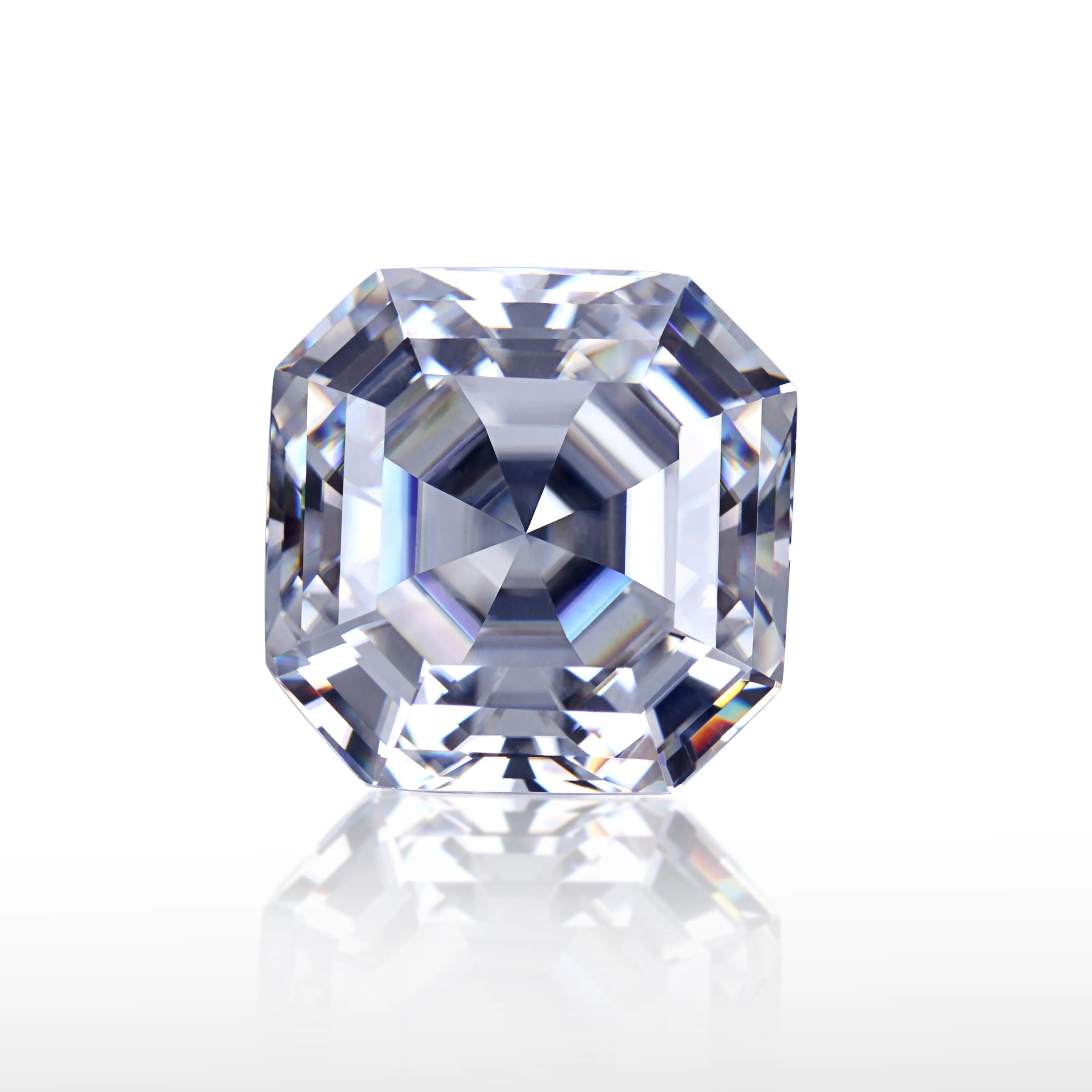 Серьги из белого золота 18 К 6 мм/шт|Серьги-гвоздики| |