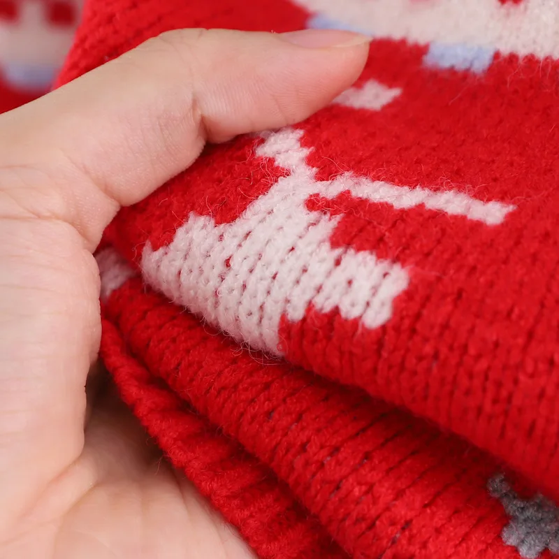 

Christmas Girls Clothing Knit Cardigan Sweaters Cartoon Embroidered Sweater Coats New Thicken Long Cardigan Knitwear Overcoat