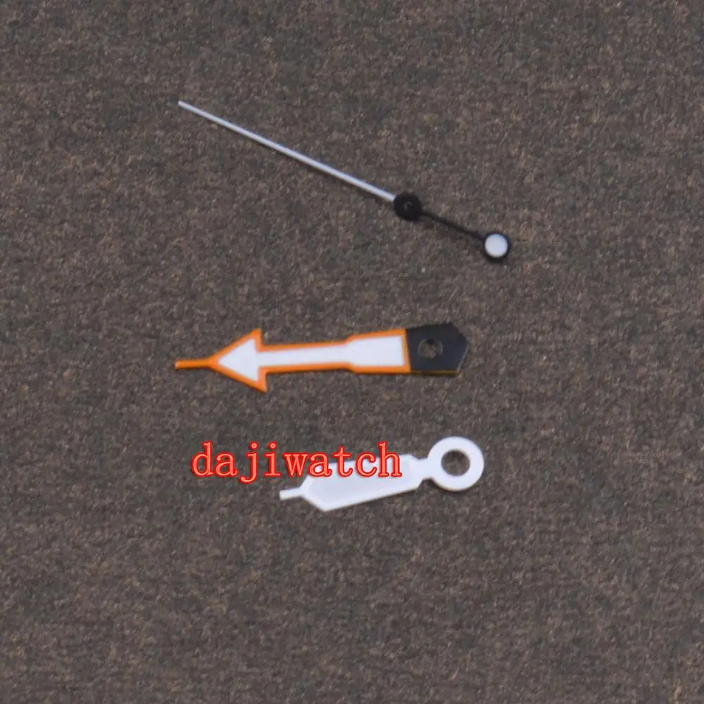 Наручные часы Dajiwatch Store с зеленым люминесцентным указателем, подходящие для механизмов Miyota8215, 8205, 821A, Pearl DG2813, 3804, Seagull1612.