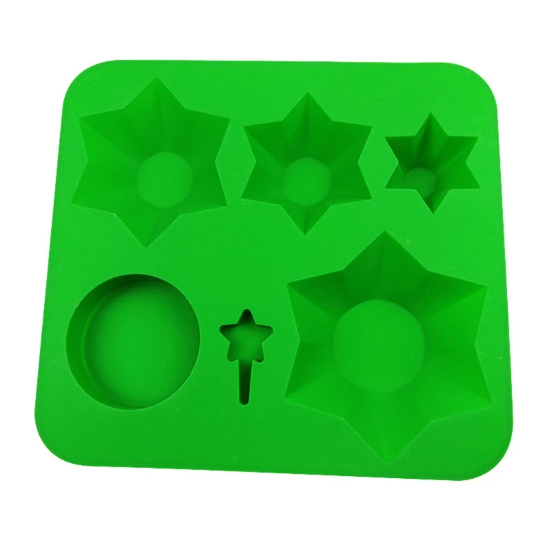 

3D Christmas Tree Mold Silicone Cake Dessert Mousse Pastry Chocolate Decorating W0YD