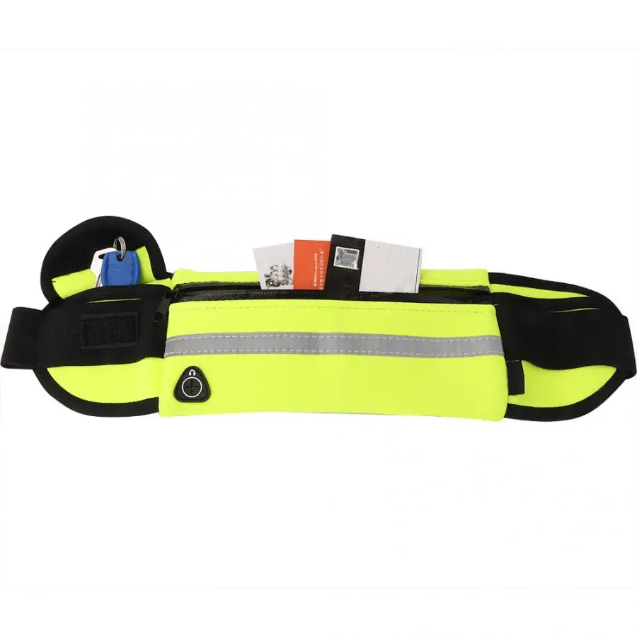 Спортивная поясная сумка уличная зеленая Ультралегкая для скалолазания отдыха