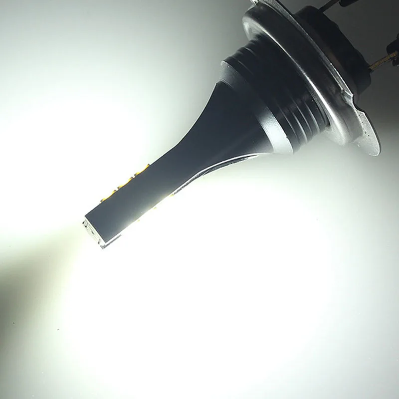 DDAI led противотуманная фара белый супер яркий светильник 60 Вт H7 3030 12 DC12-24V