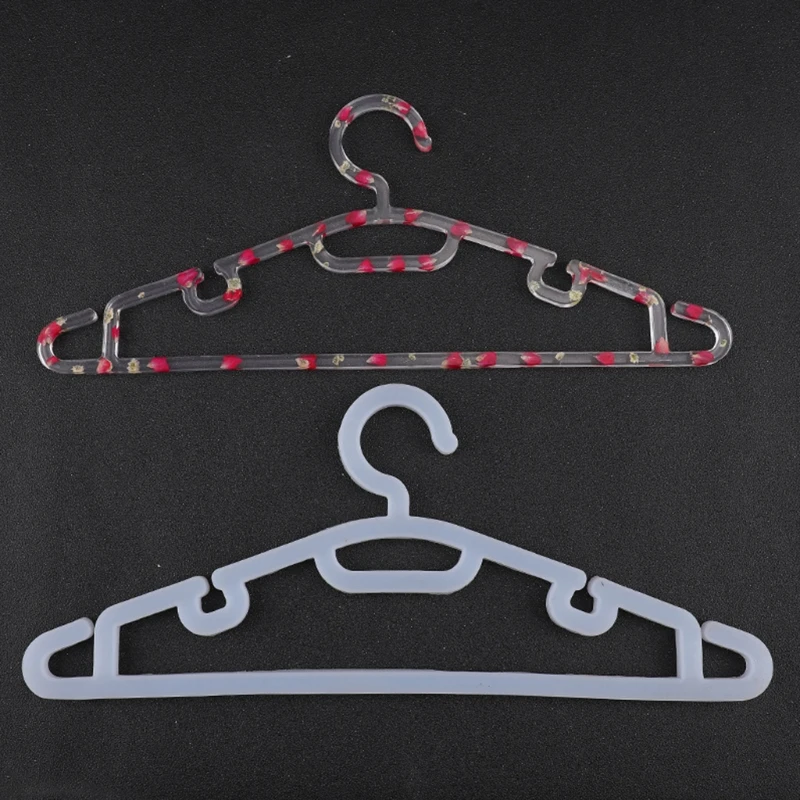 

Crystal Epoxy Resin Mold Clothes Hanger Silicone Mould DIY Crafts Clothing Stand Rack Casting Tools