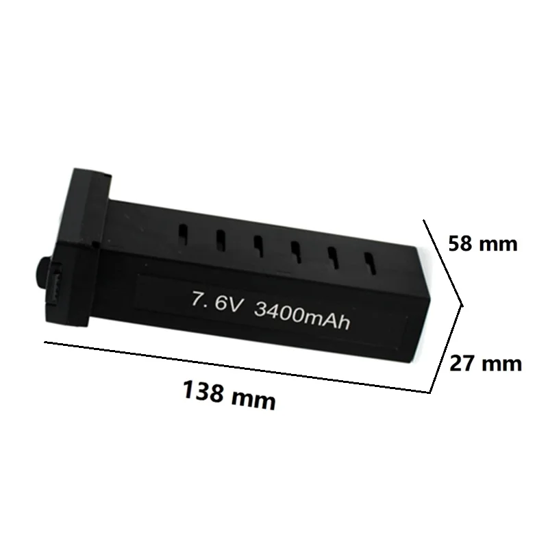 Bater&iacute;a y cargador originales para drones sg908 RC, 7,6 V, 3400MAH, accesorios de bater&iacute;a, GPS, sin escobillas, 5G, Wifi, PFV-1