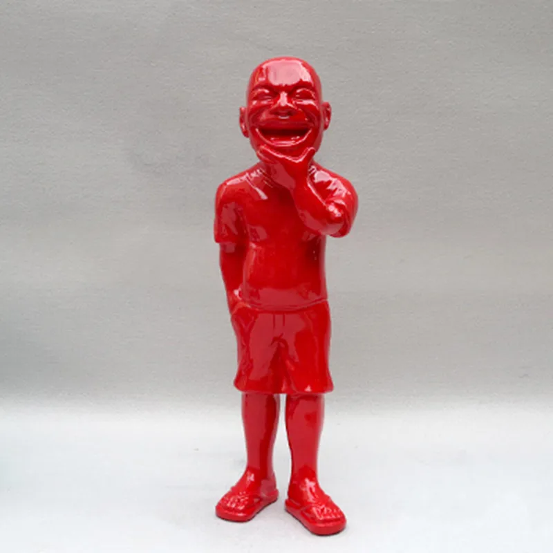 Оригинальный абстрактный YUE MINJUN приветственный персонаж для дома гостиной