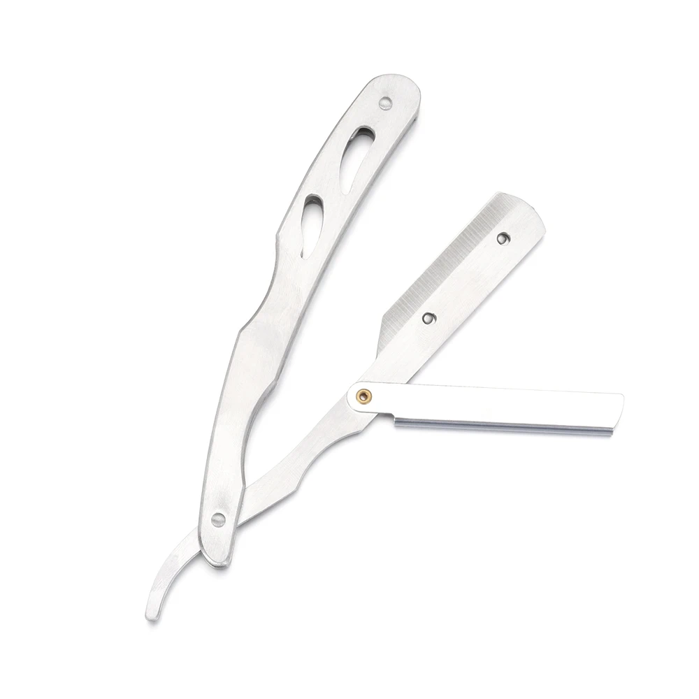 B-Razor 1 шт., Хит, Золотой доллар 66, классическое бритье, прямое лезвие ручное, Парикмахерская бритва, складной нож, Мужская бритва из нержавеющей стали - Цвет: B-Razor