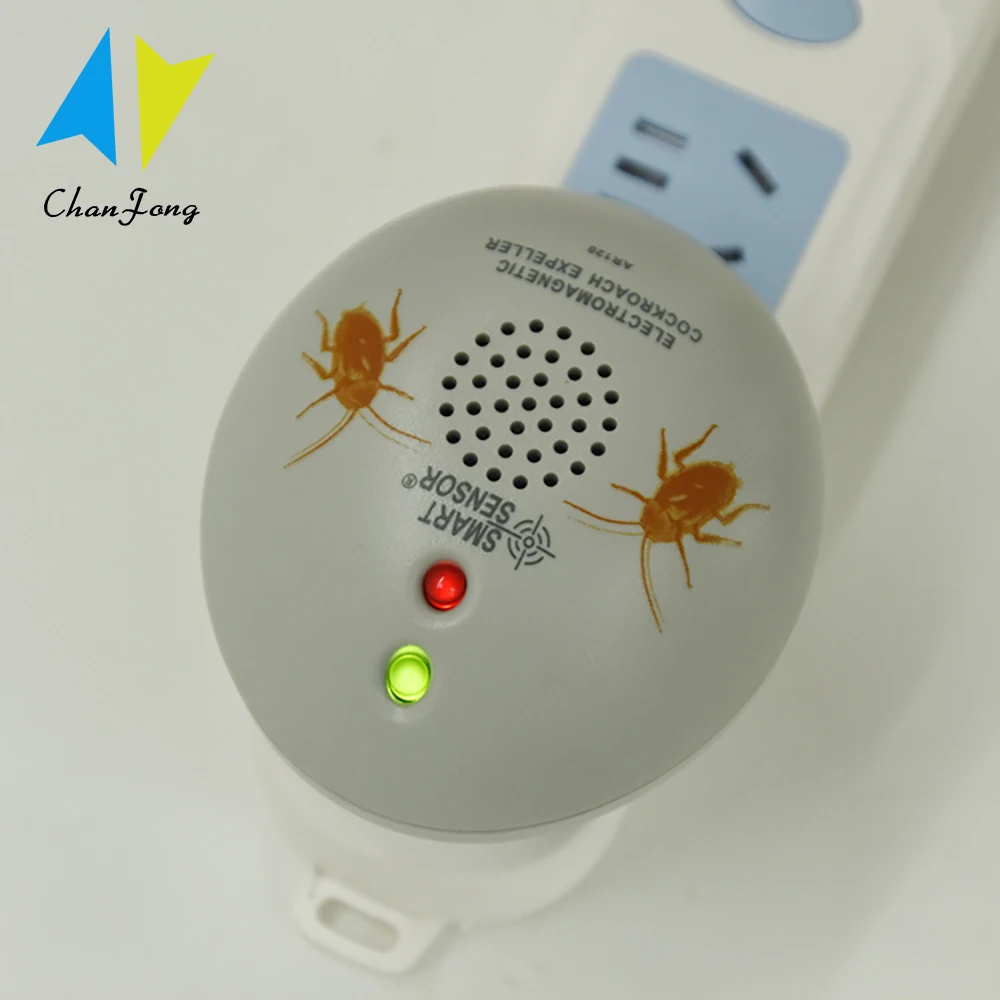Новый Ультразвуковой Отпугиватель насекомых и тараканов, электронный отпугивает вредителей насекомых, отвергает тараканов, безопасен, не излучает.