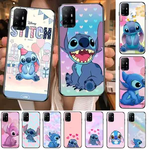 pink stitch wowfor realme c3 case soft silicon back cover oppo realme c3 rmx2020 coque capa funda find x3 pro c21 8 pro a91 free global shipping