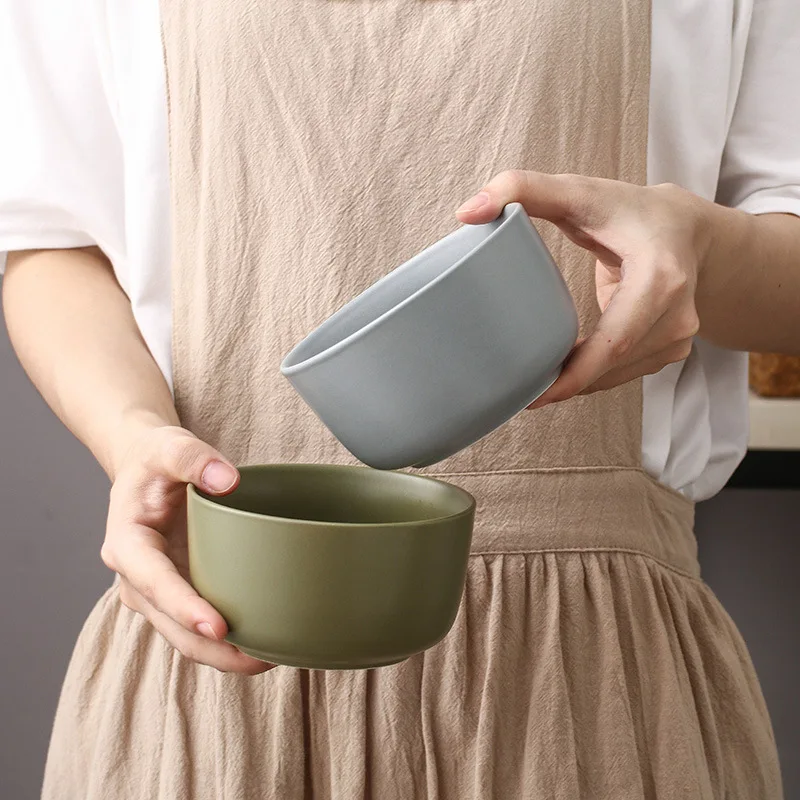 Чаша в японском стиле макарун 4 5 дюйма чаша с широким горлом для риса креативная
