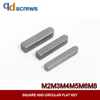 m2m3m4m5m6m8 square and circular flat keys s45c imported material with high precision