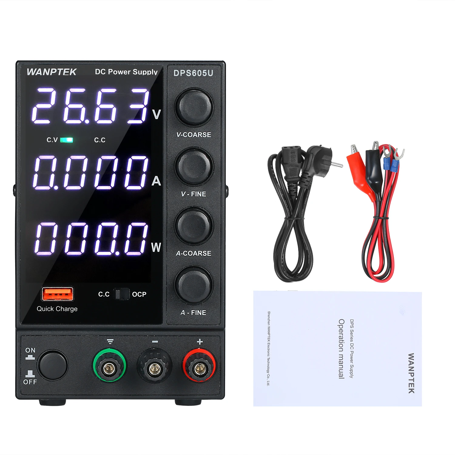 WANPTEK DPS605U 0 60 в 5A 300 Вт импульсный источник питания постоянного тока 4 цифры