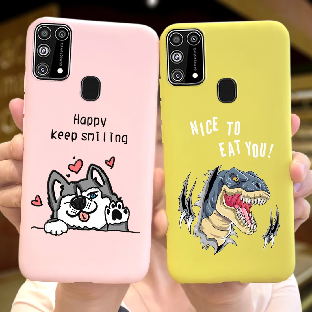 Милый чехол для Samsung Galaxy F41 F12 F02S 2021, чехлы для телефонов Macaroon, силиконовая Мягкая задняя крышка для Samsung F415F F127F E025F