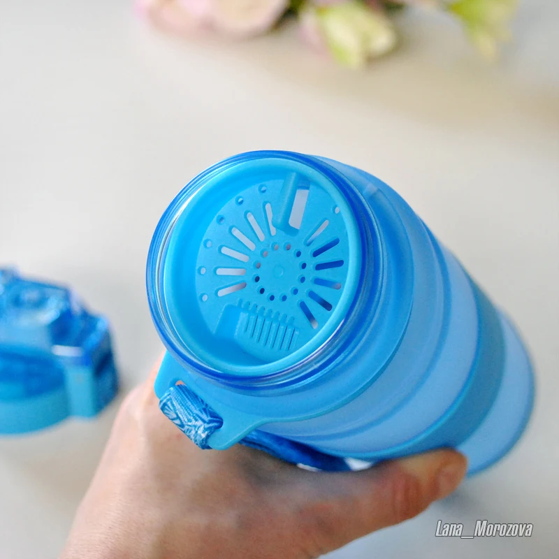 Бутылка шейкер ZORRI для воды протеиновый портативная Спортивная бутылка без БФА