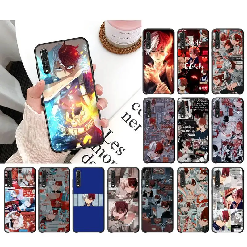 

Shoto Todoroki Phone Case For Huawei P20 lite P40 lite mate 10 20 lite P20 pro P smart 2019 Y7 P30 lite case