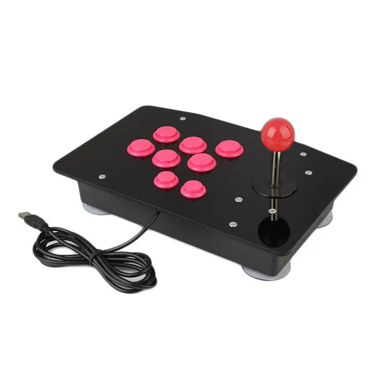 Новый аркадный джойстик с нулевой задержкой игровой контроллер USB геймпад 8