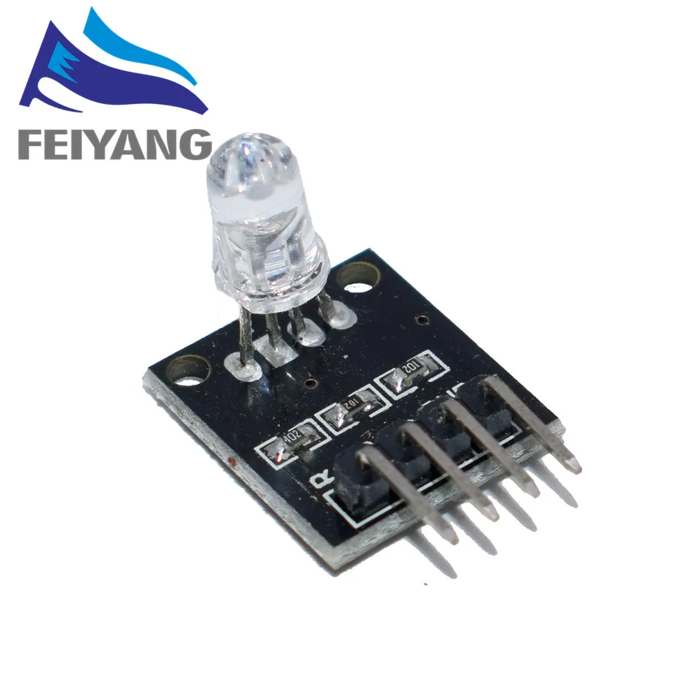 1 шт. умная электроника FZ0455 4pin KEYES KY-016 три цвета s 3 RGB светодиодный модуль датчика
