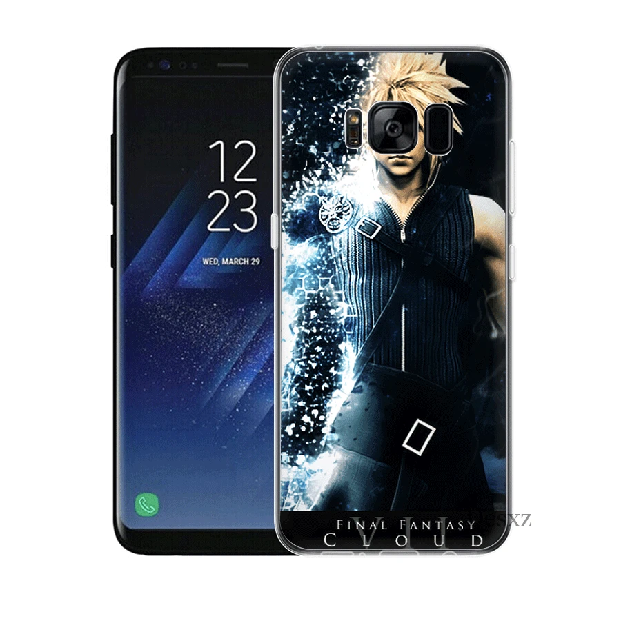 Телефон чехол для Samsung S3 S4 S5 S6 S7 S8 S9 S10E S10Plus Note 8 9 M10 M20 M30 M40 последняя фантазия VII FF7 |