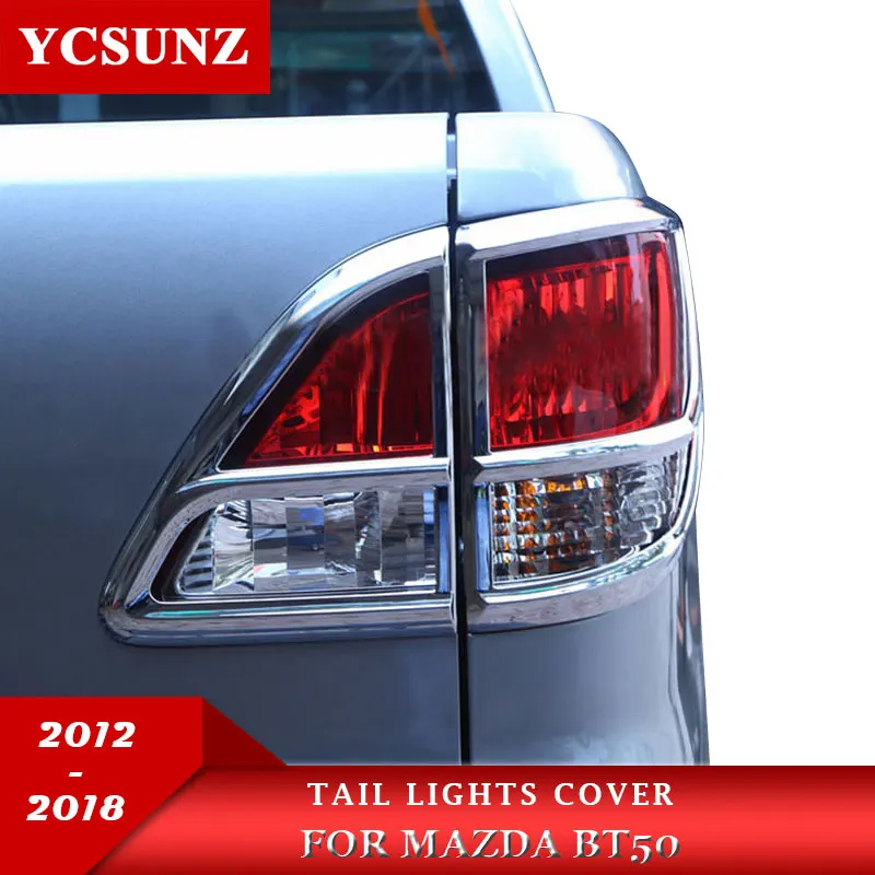 Аксессуары для Mazda BT50 2018 матовый черный задний фонарь крышка BT 50 2012 2019 2020