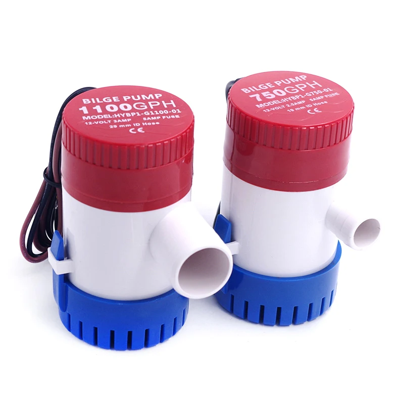 12 В 1100GPH погружной водяной насос Прочный Погружной МОРСКОЙ лодочный Трюмный с