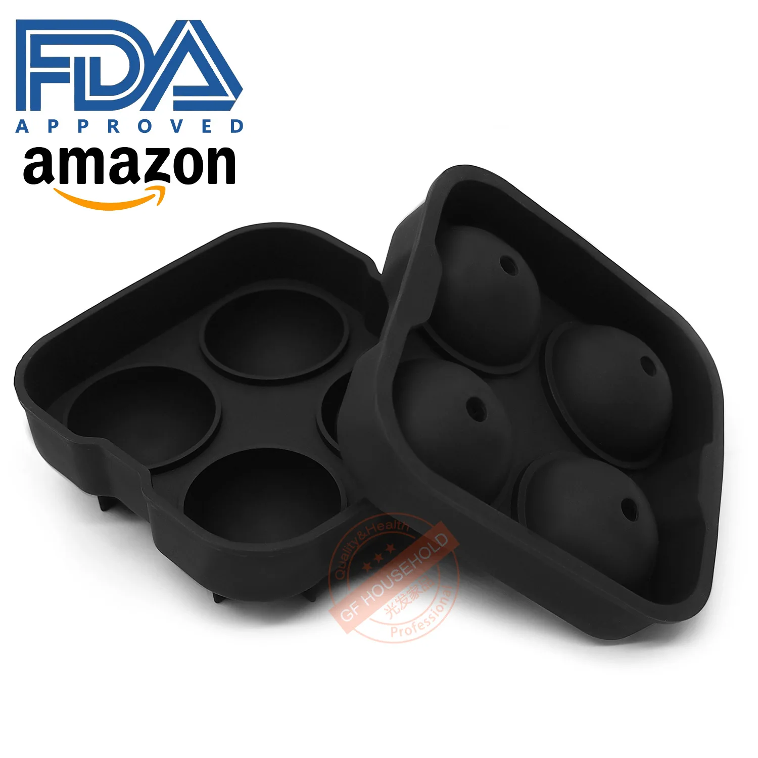 Трансграничной исключительно для Amazon съедобные кремния с 4 дырочками