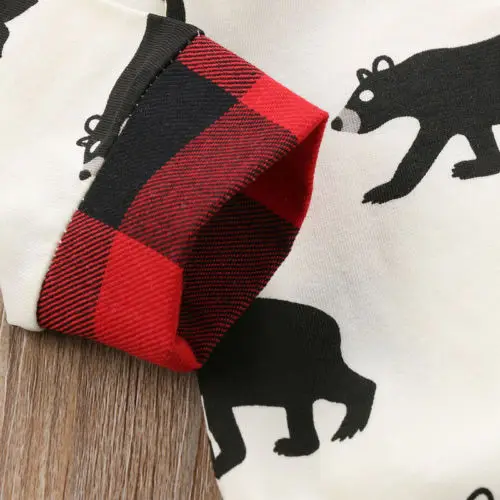 Pudcoco 2019 Новорожденный ребенок новорожденный мальчик девочка Рождественская