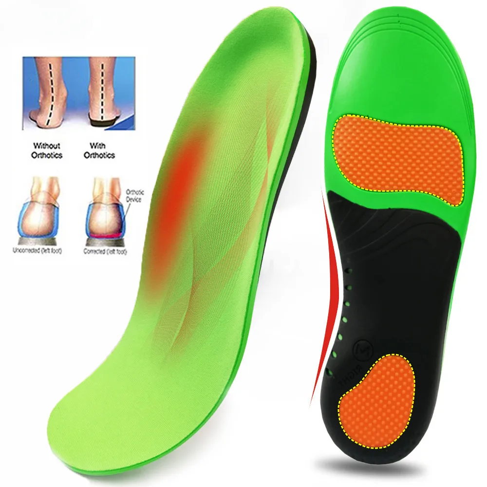 Женские ортопедические стельки для плоскостопия с поддержкой свода