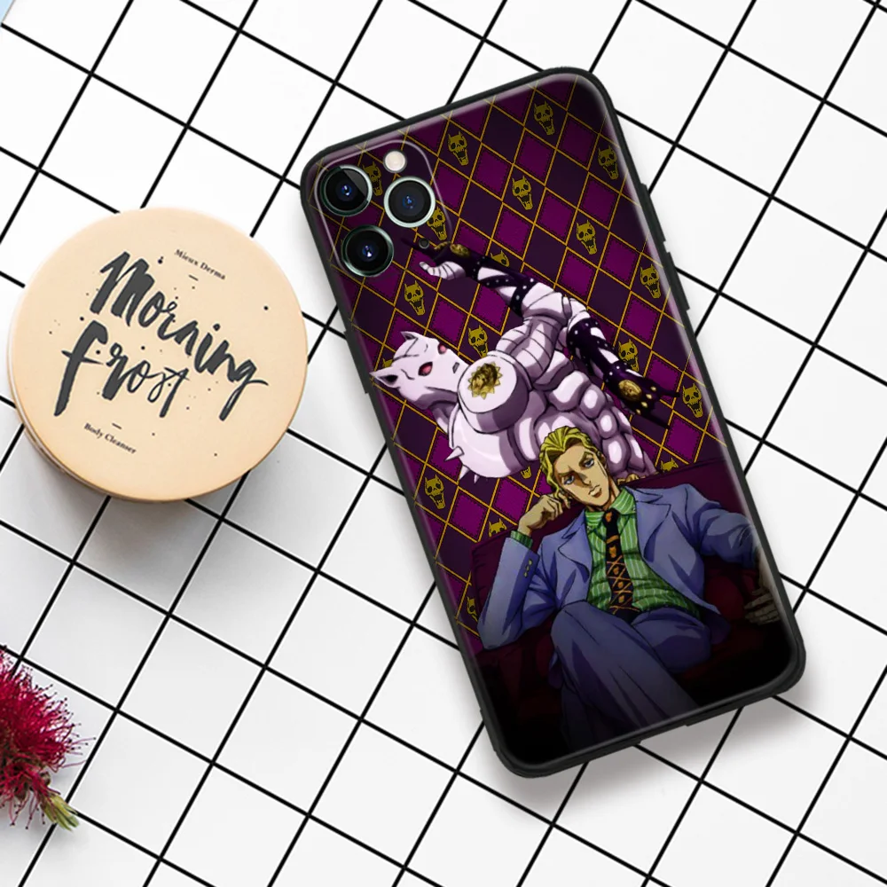 Yoshikage чехол для телефона с героями мультфильма Необычные Аниме Кира Джоджо IPhone 11