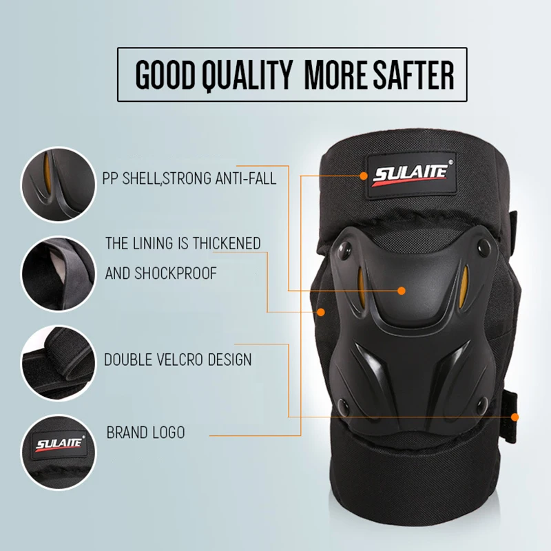 Наколенники для мотоциклистов защитные наколенники катания на лыжах скейтборде