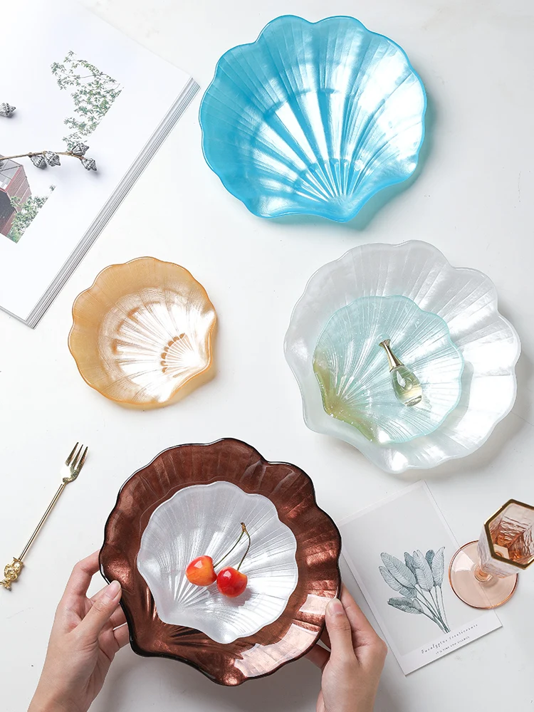 Импорт Турции креативный цвет beibet стеклянная тарелка Западная стандартная