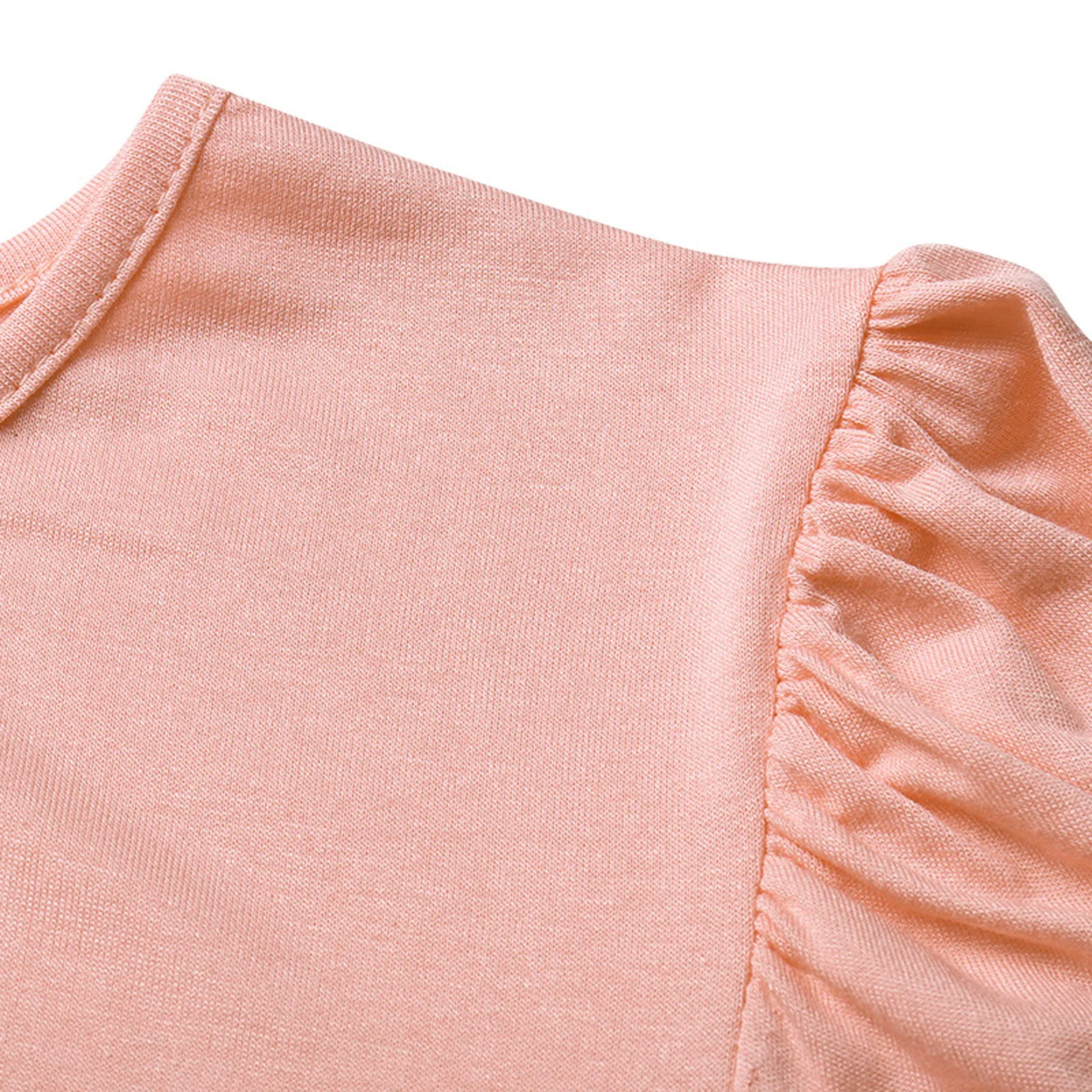 

Summer 2021 NEW Loose Dress For Women Fashion Casual Solid Color Round Neck Short Sleeve Knitted Pleated Mini Dress