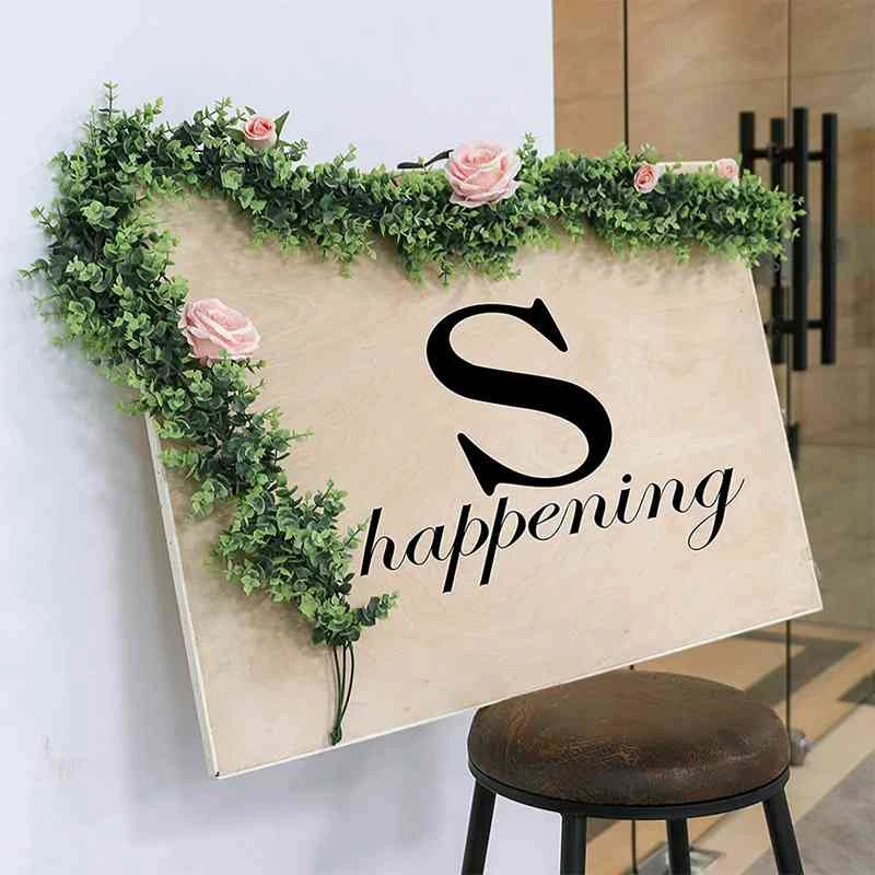 

Artificial Eucalyptus Garland 6 Packs,Artificial Vines Faux Eucalyptus Greenery Garland,for Wedding/Party/Arch Backdrop