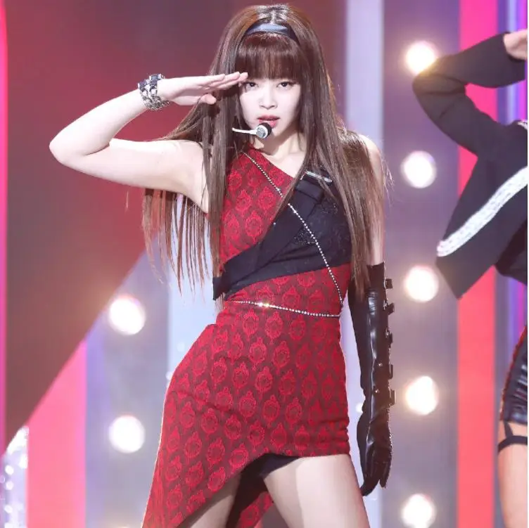 Kpop корейские знаменитости сценическое шоу сексуальное платье Женская юбка шорты