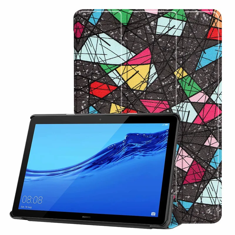 Чехол для HUAWEI MediaPad T5 10 AGS2-W09/W19/L09/L03 Honor Pad 5 1 дюйма чехол-книжка планшета