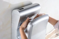 Professional manufacturer high speed automatic commercial wall mounted uv light electric hand dryer