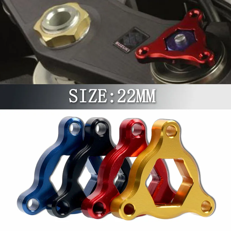 

For YAMAHA FZ6 FAZER FZ6R 2009 2010 Motorcycle Accessories CNC Aluminum Suspension Fork Preload Adjusters