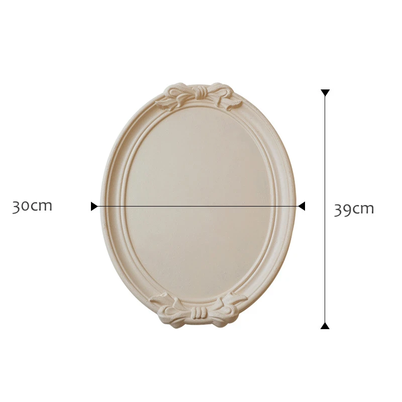 

1Pc Creative Wooden Bow Tray Cosmetic Fruit Sundries Storage Plate Wedding Decorative Dish