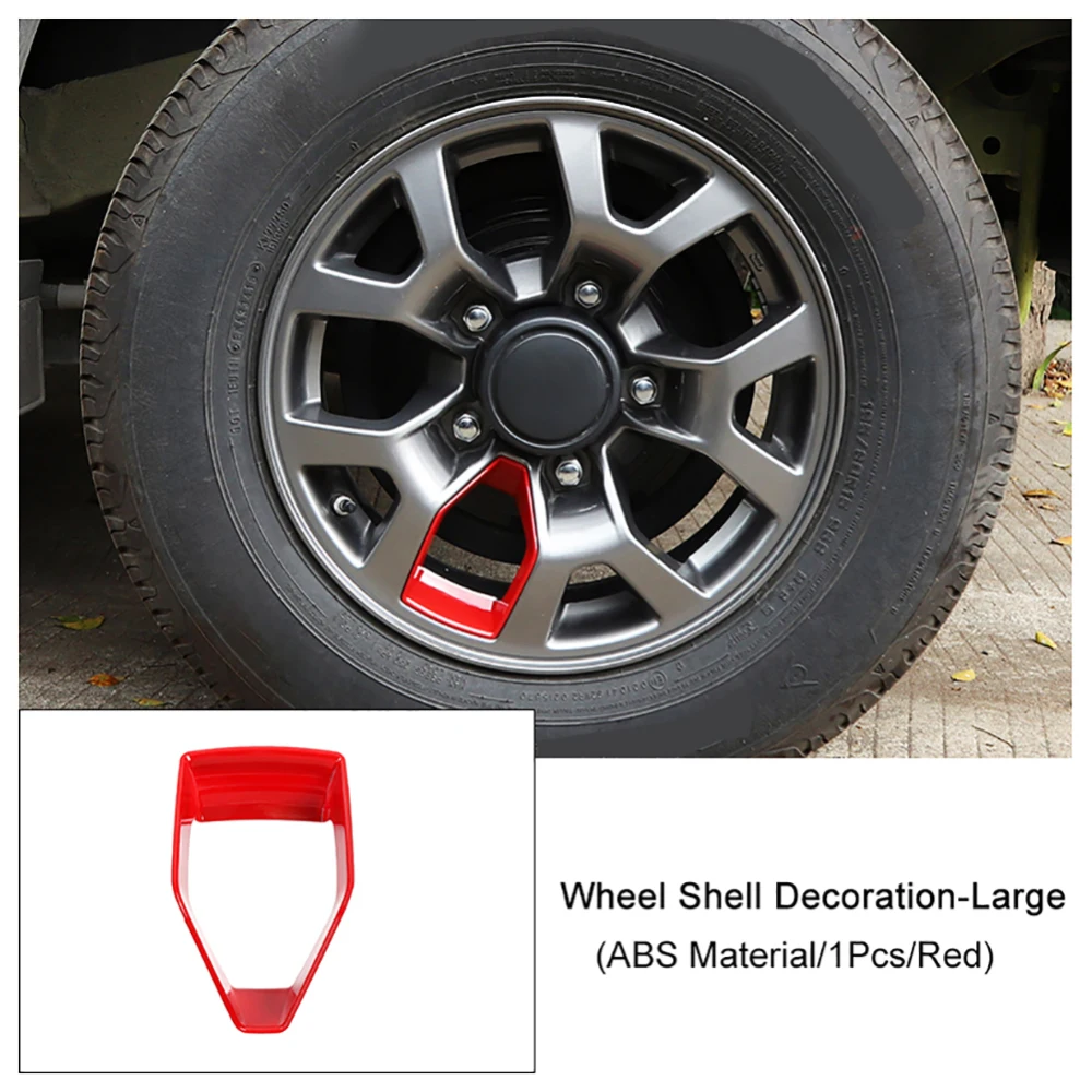 

10PCS Car Stickers Wheel Hub Decoration Cover Car Refreshing For Jimny Wheel Decoration 2019 2020 Car Remodel Accessories