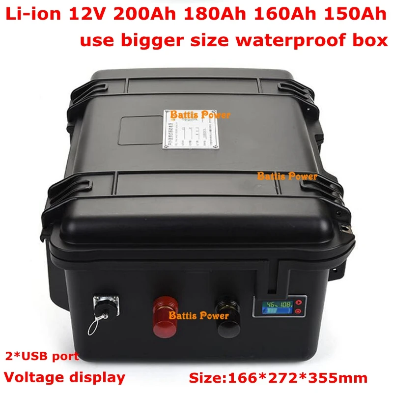 Многофункциональные литий ионные аккумуляторы 12 V 6 40AH 60AH 80AH 120AH 160AH 200AH 300AH для