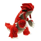 Новый стиль аниме Kyogre Vs Groudon плюшевая кукла покемон Мягкая игрушка Пикачу Новогодний подарок для детей