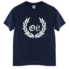 Новое поступление, Мужская футболка Oi! Мужская черная футболка большого размера в стиле панк-рок