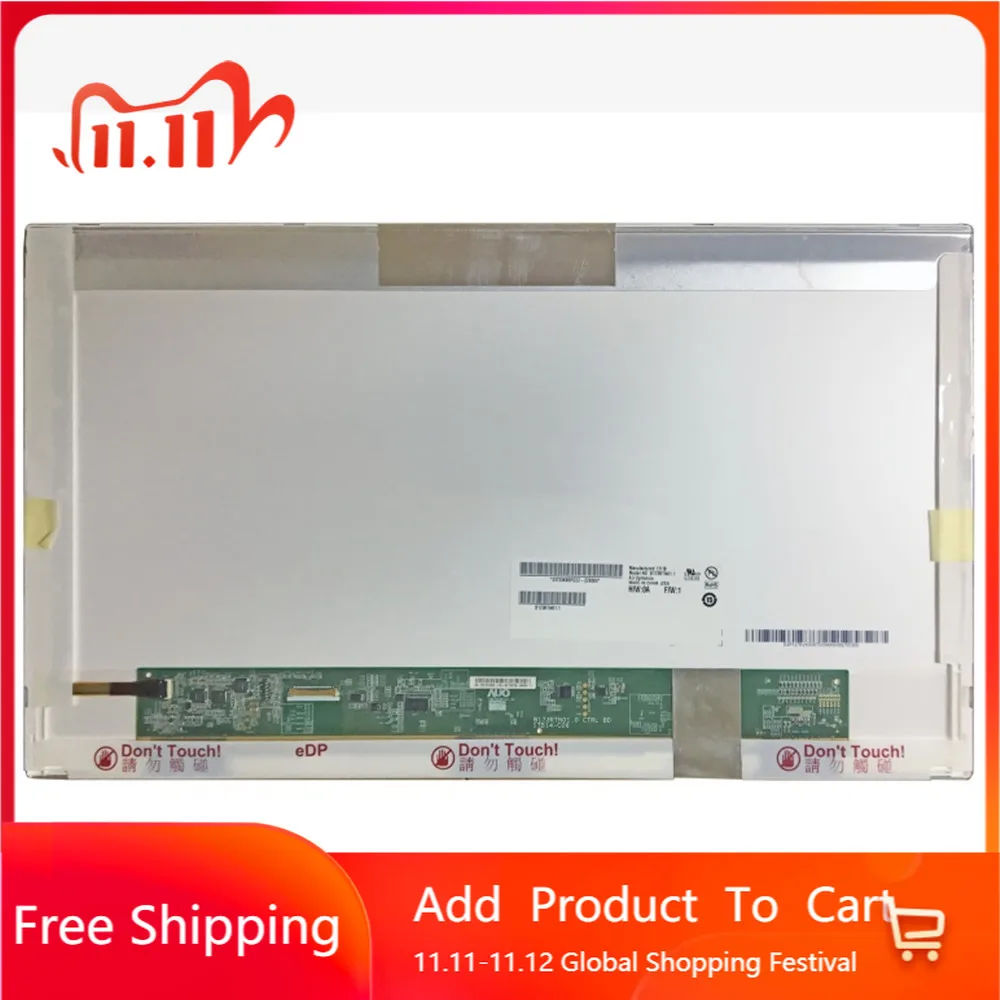 17.3 inch Gaming Laptop LCD Screen B173RTN01.3 EDP 30PINS 60HZ IPS HD 1600*900 LCD Replacement Display Panel