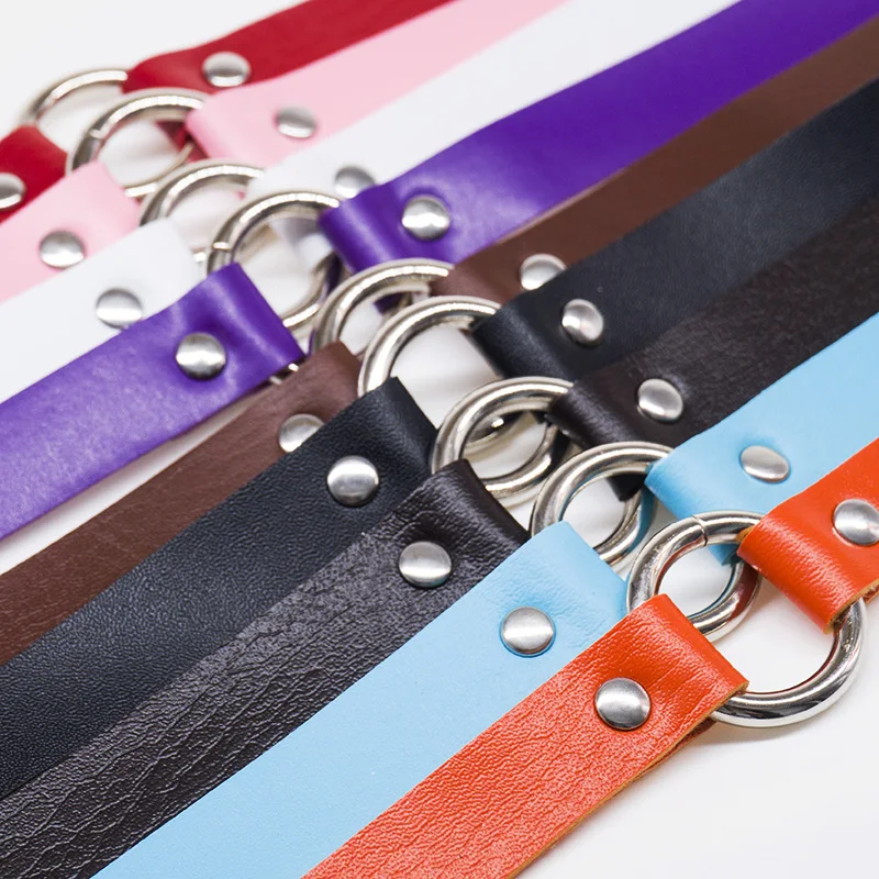 Новинка Модный комплект в стиле хип хоп панк из искусственной кожи украшение на