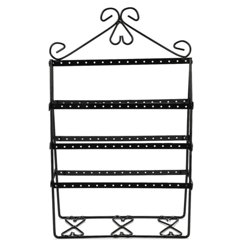 

Metal Creative Jewelry Display Rack Iron Earring Holder Jewelry Display Stand Earring Necklace Storage Rack